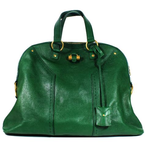 yves saint laurent sac vert|Saint Laurent sac de jour.